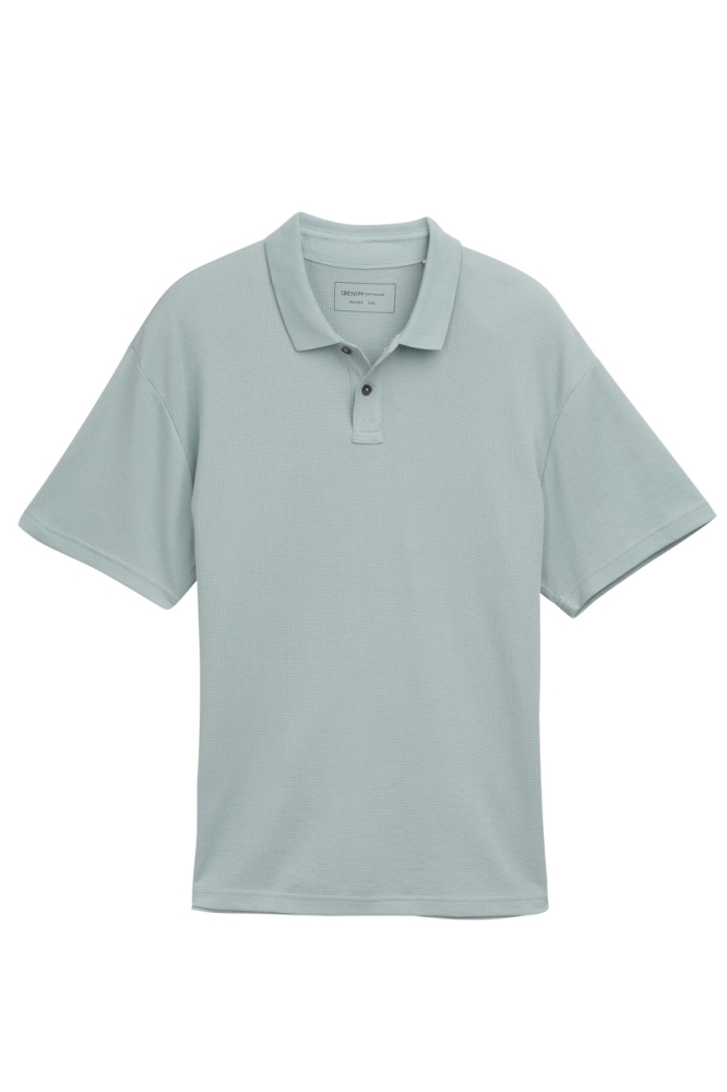 RELAXED POLO MET WAFELSTRUCTUUR 1046281XX12 28129